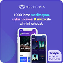 Meditopia Premium 12 Aylık Üyelik