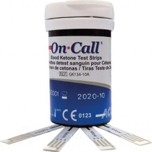 On Call Gk Dual Keton Ölçüm Stribi 100 Test +100 Adet Lanset