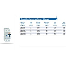 C&S Electric 25 A 30 Kaçak Akım Koruma Rölesi 2 Kutup