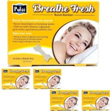 Pufai Breathe Fresh Burun Bandı Horlamaya Son 50 Adet