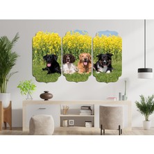 Renkselart Köpek Mdf Tablo 2657 (Model D)