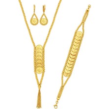 Bilezikhane 22 Ayar Turalı Dorikalı Set 50 gr