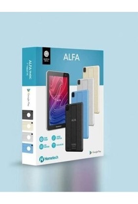 Hometech Alfa 8MRC 32 GB 8" IPS 3G Sim Kartlı Tablet