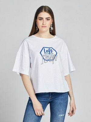 Loft 2027189 Kadın Kısa Kol T-Shirt