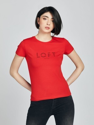 Loft  2027058 Kadın Kısa Kol T-Shirt