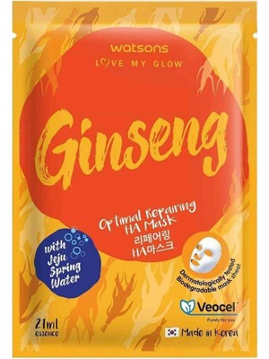 Watsons Ginseng Ha Kağıt Maske Onarıcı 1 Adet