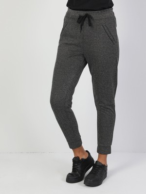 Regular Fit Jogger Kadın Gri Eşofman Altı Cl1047132