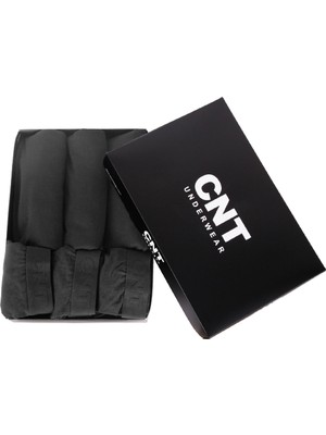 CNT Erkek Premium Kutulu 3'lü Atlet Boxer Takım %100 Pamuklu Rahat ve Nefes Alabilir