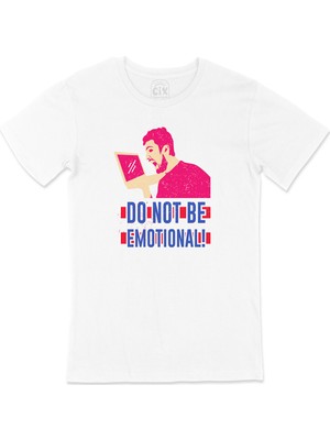 Cix Pembe Do Not Be Emotional Tişört