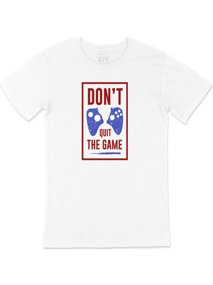Cix Kırmızı Don't Quit The Game Tişört