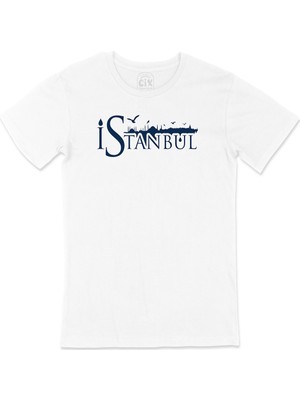 Cix Istanbul Yazılı Tişört