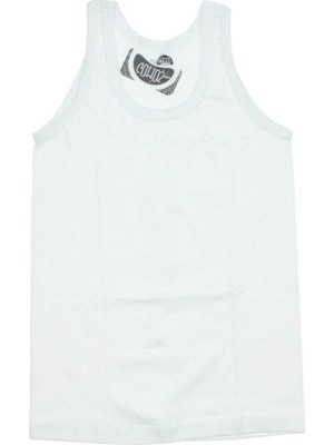 Gümüş Çocuk Atlet 6 Lı Paket - 3021