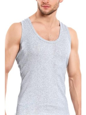 Gümüş Ribana Erkek Atlet 12 Lı Paket -4004