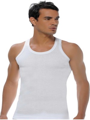 Gümüş Iç Giyim Penye Erkek Atlet 3 Lü PAKET-4001