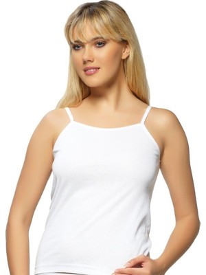 Gümüş Lyc. Ip Askı Bayan Atlet 3 Lü Paket -4047