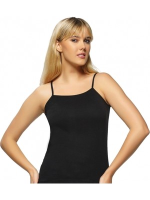 Gümüş Lyc. Ip Askı Bayan Atlet 3 Lü Paket -4047