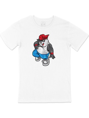 Cix Oynayan Panda Tişört