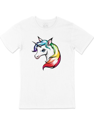 Cix Renkli Unicorn Tişört