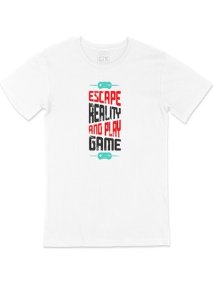 Cix Kırmızı Escape Reality Tişört