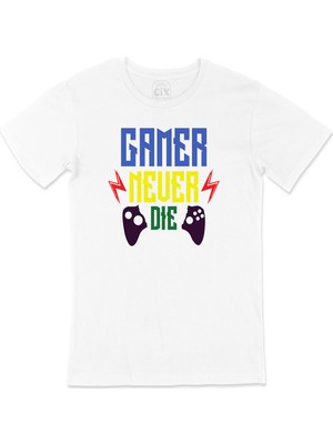 Cix Mavii Gamer Never Die Tişört