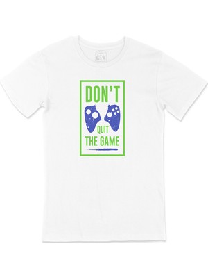 Cix Yeşil Don't Quit The Game Tişört