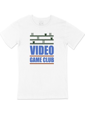 Cix Mavi Video Game Club Tişört