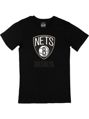 Cix Brooklyn Nets Siyah Tişört