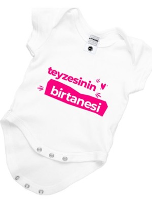 Limon Kız Bebek Beyaz Teyzesinin Birtanesi Body