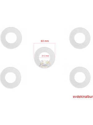 Geberit Rezervuar Alt Conta (12CM Rezv. Için) 816.418.00.2 ( 5 Adet )