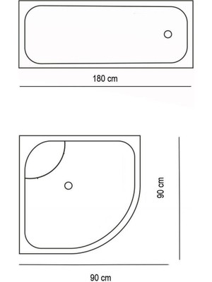 Zethome Jackline Banyo Duş Perdesi 4247 Kahve Tek Kanat 1 x 180 x 200 cm