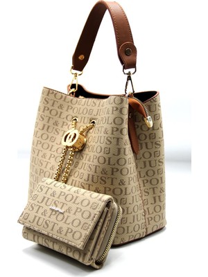 Just Polo Kadın Çanta Cüzdan Kombin