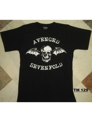 Orijin Avenged Sevenfold Logo Tişört