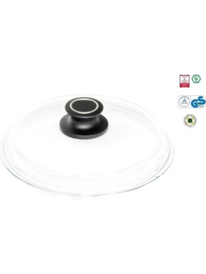Primanova Amt D-AMT022 Gastroguss Cam Kapak 22 cm