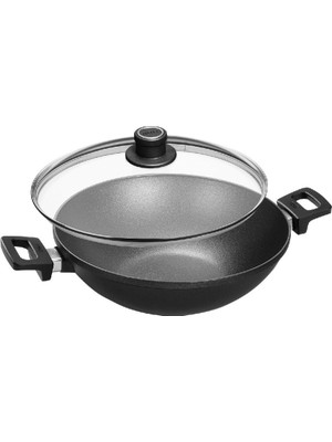 Primanova Woll D-WOLL1132ILL Titanyum Indüksiyon Wok Tava 32 x 11CM