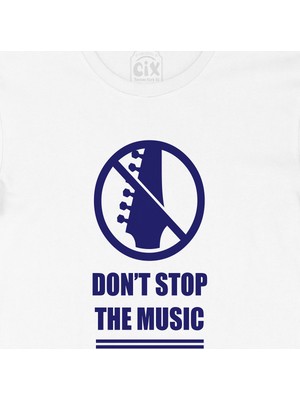 Cix Mavi Do Not Stop The Music Tişört