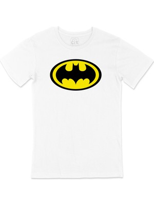 Cix Sarı Batman Logolu Tişört