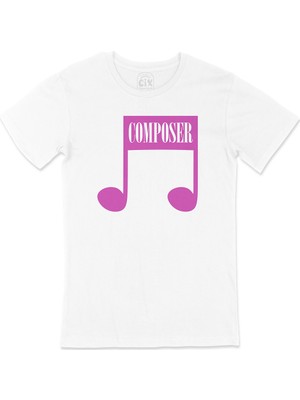 Cix Pembe Composer Tişört