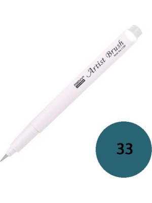 Marvy Artist Brush Fırça Uçlu Kalem 1100 No:33 Oriental Blue