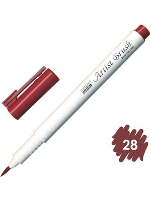 Marvy Artist Brush Fırça Uçlu Kalem 1100 No:28 English Red