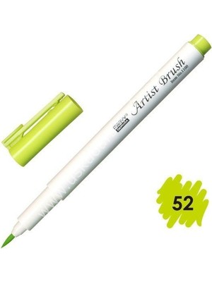 Marvy Artist Brush Fırça Uçlu Kalem 1100 No:52 Yellow Green