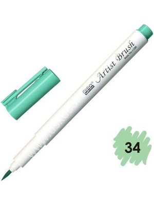 Marvy Artist Brush Fırça Uçlu Kalem 1100 No:34 Pale Green