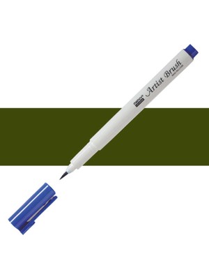 Marvy Artist Brush Fırça Uçlu Kalem 1100 No:15 Olive Green