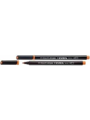 Lyra Hı Qualıty Art Pen Keçeli ve Çizim Kalemi  Lum Orange 313 Fleo Turuncu