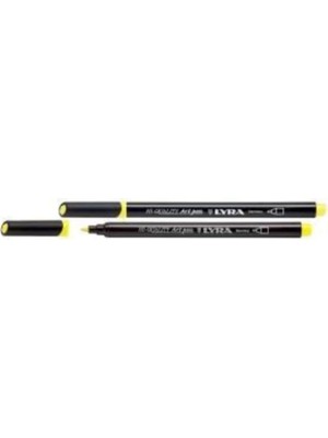 Lyra Hı Qualıty Art Pen Keçeli ve Çizim Kalemi Lum Yellow 304 Flue Sarı