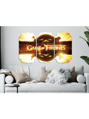 Renkselart Game Of Thrones Mdf Tablo 3015