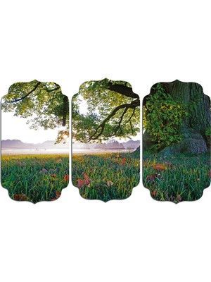 Renkselart Ağaç Manzarası Mdf Tablo 3132