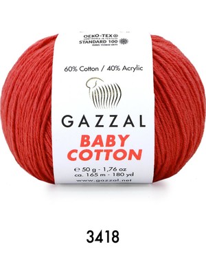 Gazzal Baby Cotton Amigurumi 50GR - Örgü Ipi