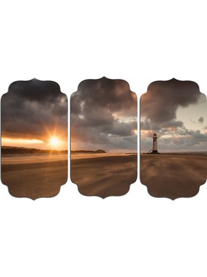 Renkselart Deniz Feneri Mdf Tablo 2256 (Model D)