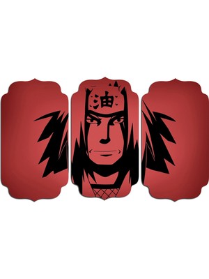 Renkselart Naruto Jiraiya Ero Sennin Mdf Tablo 0361 (Model D)