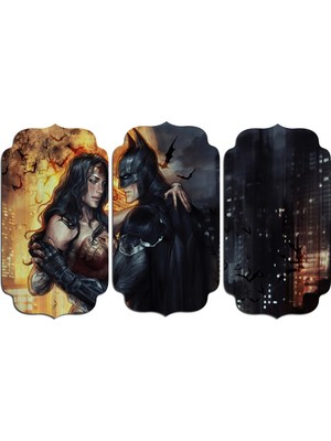 Renkselart Batman Mdf Tablo 0575 (Model D)